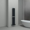 Carisa Play Bath 1200 x 185mm Anthracite Designer Aluminium Radiator
