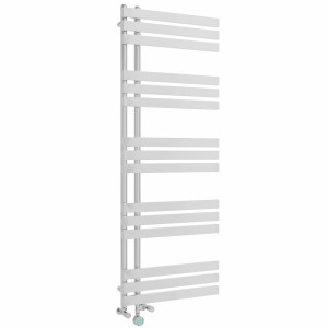 Koli 1600 x 600mm Dual Fuel Chrome Thermostatic Touch Control Electric Heated Towel Rail