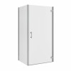 Ennerdale 1000mm Hinged Door with 1000mm Side Panel - Chrome