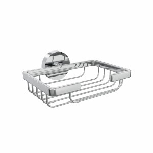 Leith Soap Basket Chrome