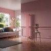 Lulea 1600 x 270mm Rose Clair Pink Single Vertical Flat Panel Designer Radiator