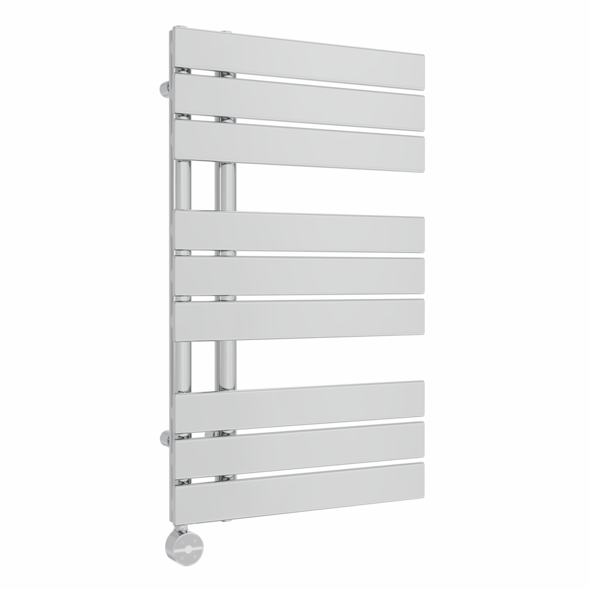 Kristiansund 824 x 500mm Chrome Thermostatic Touch Control Electric Heated Towel Rail