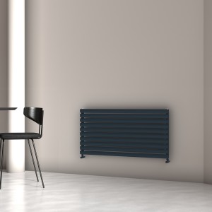 Carisa Tallis XL 590 x 1200mm Anthracite Designer Aluminium Radiator
