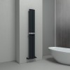 Carisa Play Bath 1500 x 185mm Anthracite Designer Aluminium Radiator
