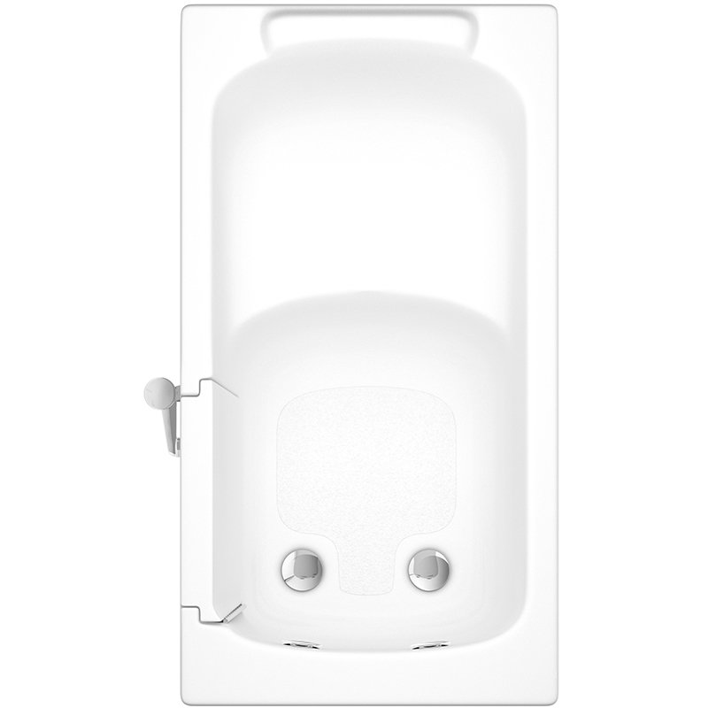 Lindley 1210mm Right Hand Easy Access Deep Soak Walk In Bath