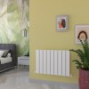 Carisa Step 600 x 850mm White Designer Aluminium Radiator