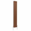 Bern 1800 x 290mm Metallic Bronze Triple Vertical Column Radiator