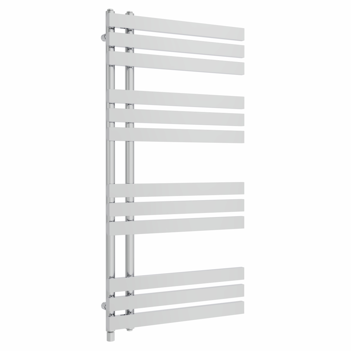 Koli 1200 x 600mm Chrome Simple Electric Heated Towel Rail