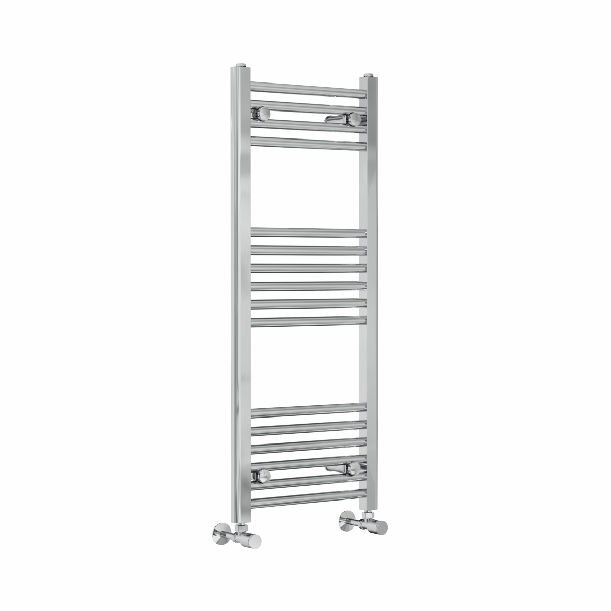 Bergen 1000 x 400mm Straight Chrome Heated Towel Rail