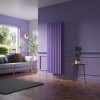 Lulea 1800 x 620mm Elegant Purple Double Vertical Flat Panel Designer Radiator