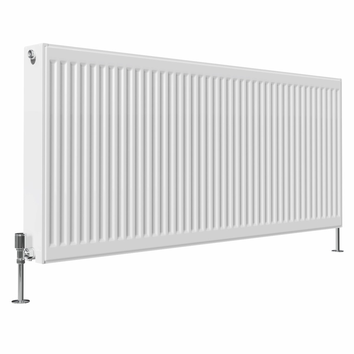 Type 22 H600 x W1400 mm Compact Double Convector Radiator - White