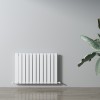 Carisa Plata 600 x 840mm White Designer Aluminium Radiator