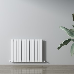 Carisa Plata 600 x 840mm White Designer Aluminium Radiator