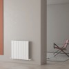 Carisa Nemo 600 x 660mm White Designer Aluminium Radiator