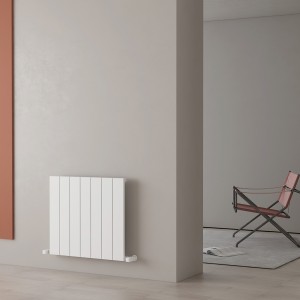 Carisa Nemo 600 x 660mm White Designer Aluminium Radiator