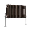Bern 300 x 605mm Black Copper Triple Horizontal Column Radiator