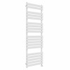 Juva 1800 x 600mm White Flat Panel Thermostatic Touch Control Electric Heated Towel Rail