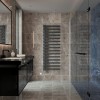 Kemi 1600 x 600mm Anthracite Thermostatic Touch Control Electric Heated Towel Rail