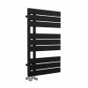 Kristiansund 824 x 500mm Designer Towel Rail - Black