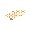 Terma Hex Designer Radiator 502x1126mm Mustard