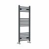 Bergen 1000 x 400mm Straight Anthracite Heated Towel Rail