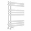 Koli 800 x 600mm Dual Fuel White Simple Electric Heated Towel Rail