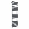 Juva 1600 x 450mm Sand Grey Flat Panel Simple Electric Heated Towel Rail