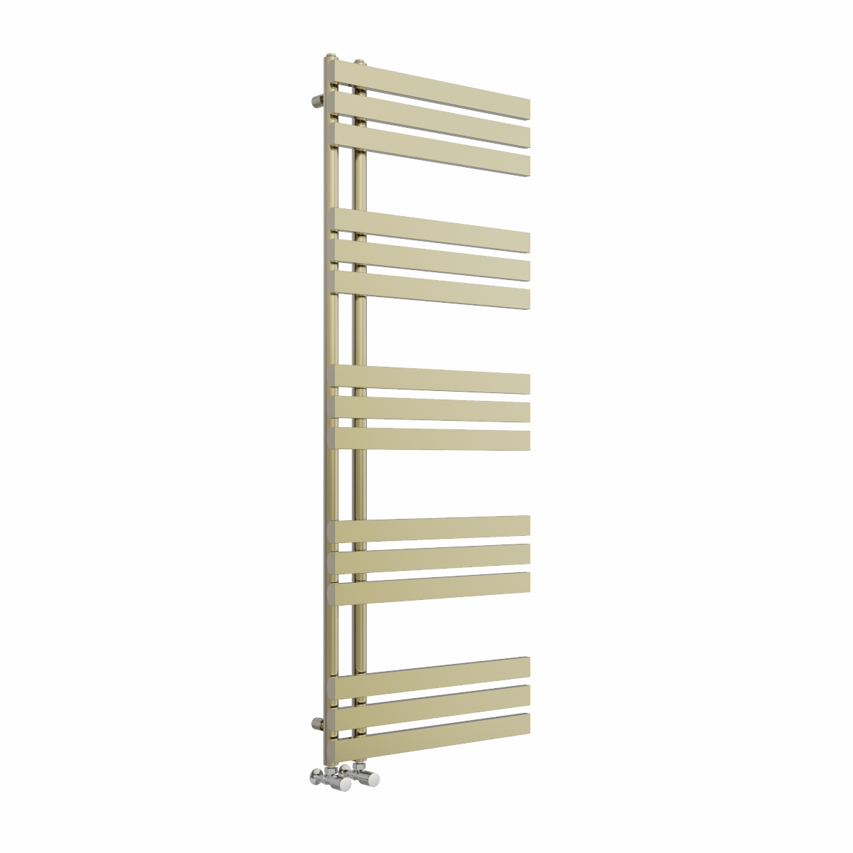 Koli 1600 x 600 Designer Towel Rail - Brushed Brass