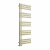 Koli 1600 x 600 Designer Towel Rail - Brushed Brass