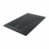 Terra - 1300x800mm Slate Effect Rectangle Shower Tray Black