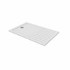 Essentials 1400 x 900mm Rectangle Stone Shower Tray White