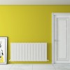 Carisa Pipette 600 x 1230mm White Designer Aluminium Radiator
