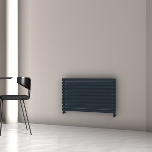 Carisa Tallis XL 590 x 1000mm Anthracite Designer Aluminium Radiator