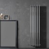 Carisa Mayra 1800 x 420mm Chrome Plated Designer Steel Radiator