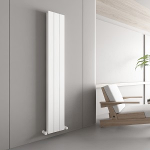 Carisa Nemo Double 1800 x 280mm White Designer Aluminium Radiator