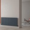 Carisa Nemo 600 x 1420mm Anthracite Designer Aluminium Radiator