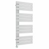 Kristiansund 1126 x 500mm Chrome Thermostatic Touch Control Electric Heated Towel Rail