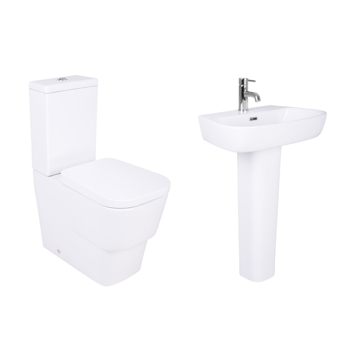 Aria Close Coupled Toilet & Basin Cloakroom Suite