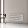 Carisa Tallis XL 590 x 1400mm White Designer Aluminium Radiator