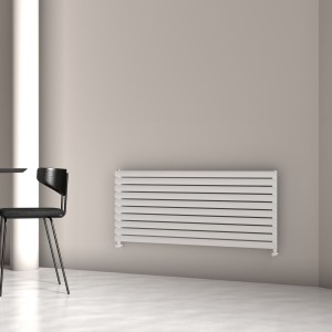 Carisa Tallis XL 590 x 1400mm White Designer Aluminium Radiator