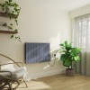 Bismo 575 x 855mm Grey Wifi Oil Filled Electric Radiator - 1800W