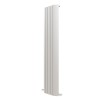 Carisa Gaia 1800 x 430mm White Designer Aluminium Radiator