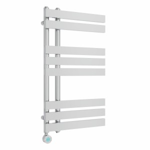 Koli 800 x 450mm Chrome Thermostatic Touch Control Electric Towel Rail