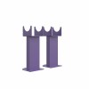 Norden Oval Column Radiator Feet - Elegant Purple