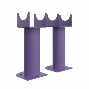 Norden Oval Column Radiator Feet - Elegant Purple