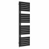 Kristiansund 1800 x 500mm Black Simple Electric Heated Towel Rail