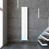 Carisa Mack 1800 x 315mm White Designer Aluminium Radiator