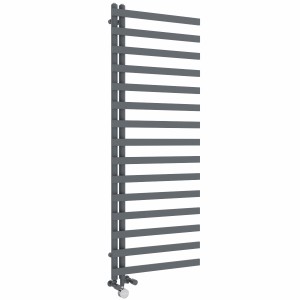 Kemi 1600 x 600mm Dual Fuel Thermostatic Touch Control Electric Heated Towel Rail - Choice of Colour