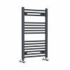 Bergen 800 x 500mm Straight Anthracite Heated Towel Rail