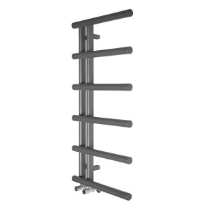 Alesund 988 x 500mm Grey Designer Heated Towel Rail
